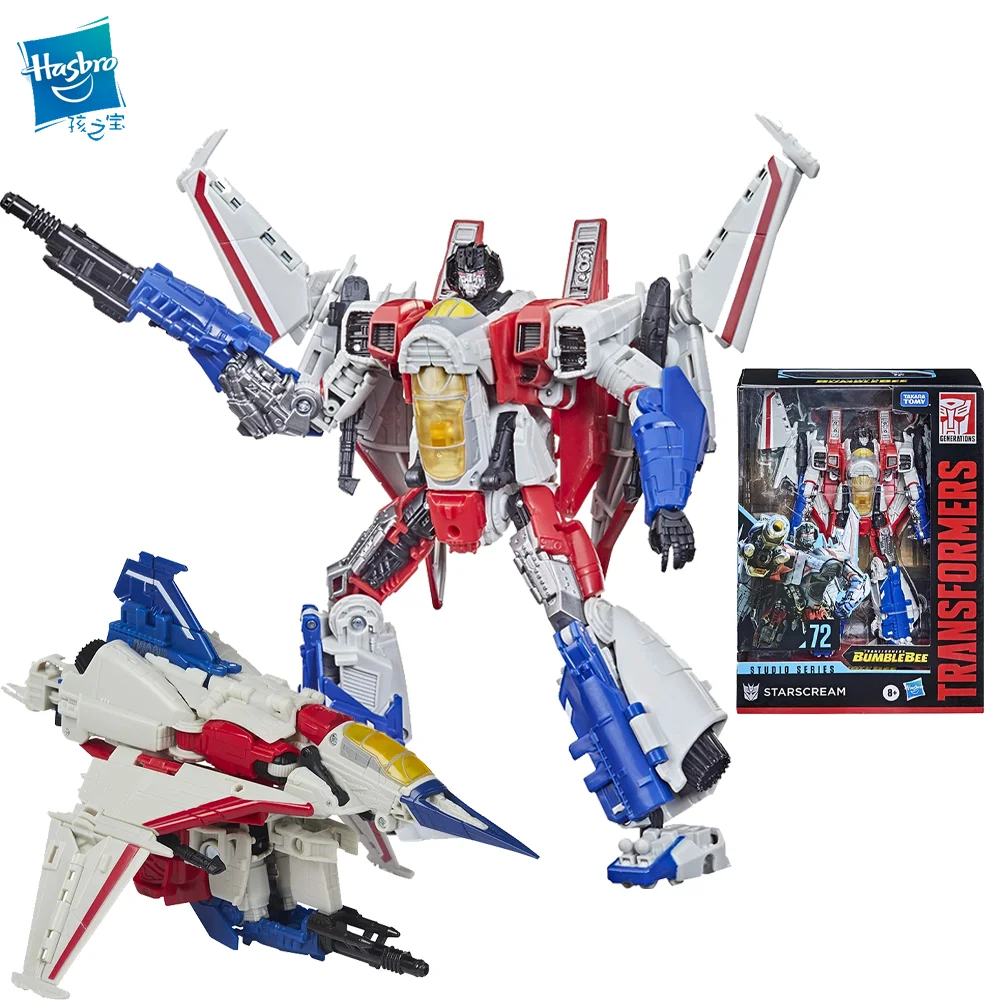 

Hasbro Transformers Studio Series 72 Voyager Class Bumblebee Starscream Action Figure 17CM Children's Toy Gifts Collect Toys