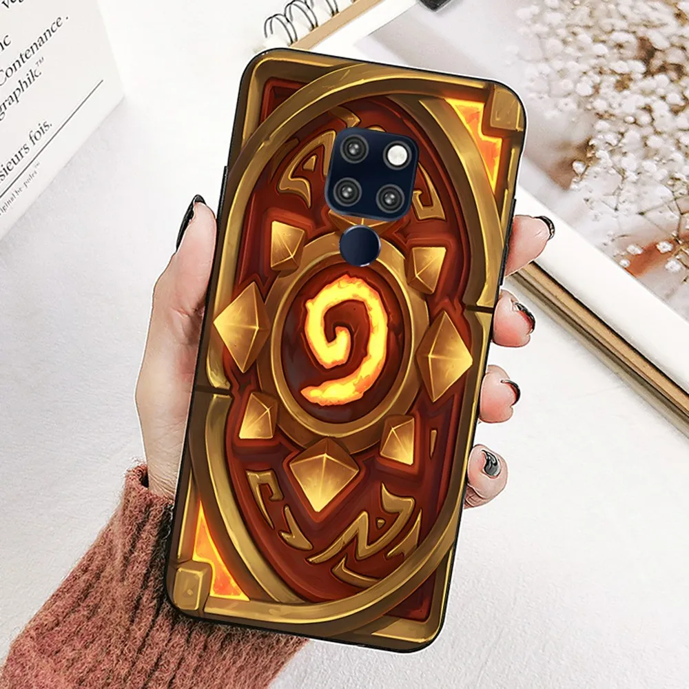 H-Hearthstone Card Backs Phone Case For Huawei Mate 10 20 30 40 50 Lite Pro Nova 3 3i 5 6 SE 7 7SE