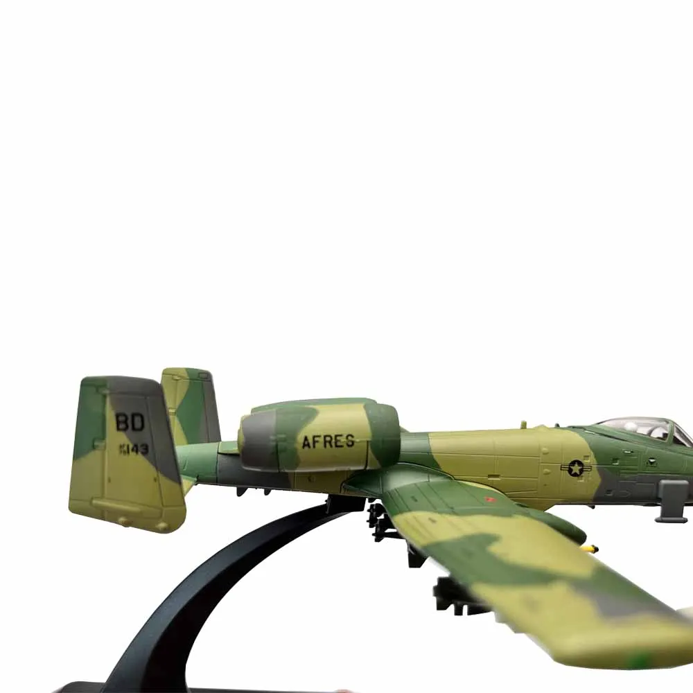1/100 масштаб US A-10 A10 Thunderbolt II Warthog боевой самолет литая модель детская игрушка для