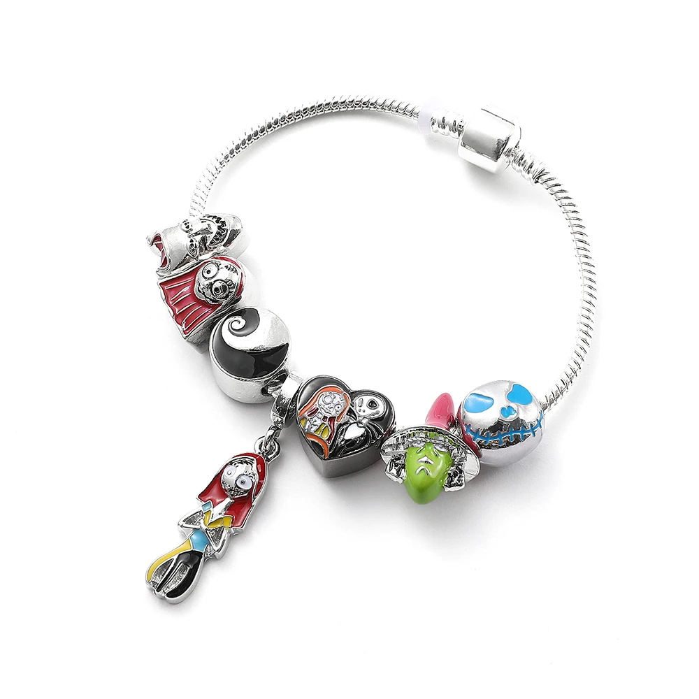 Браслеты из цинкового сплава унисекс с геометрическим узором браслет Диснея