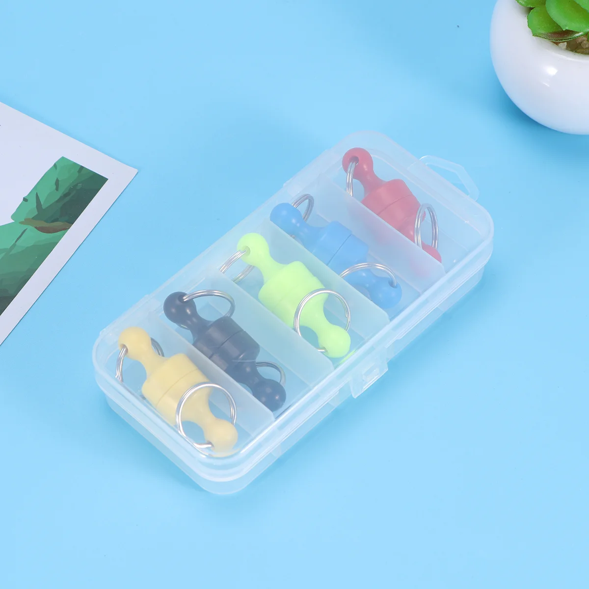 

5Pc Carabiner Magnetic Prime Powerful Portable Carabiner Keychain Hook for Fishing Angling Gear Mountaineering