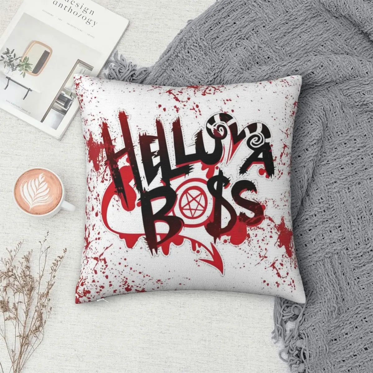 H-Helluva-Boss наволочка из полиэстера для дивана музыкальная комедия новинка домашний