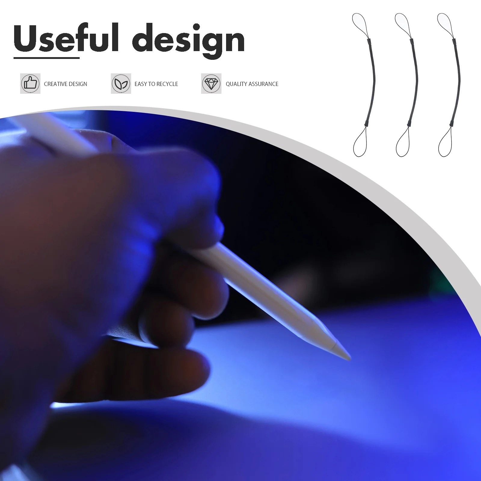 8 шт. ремешки стилус подвесная веревка для держателя ремешок привязь сенсорный