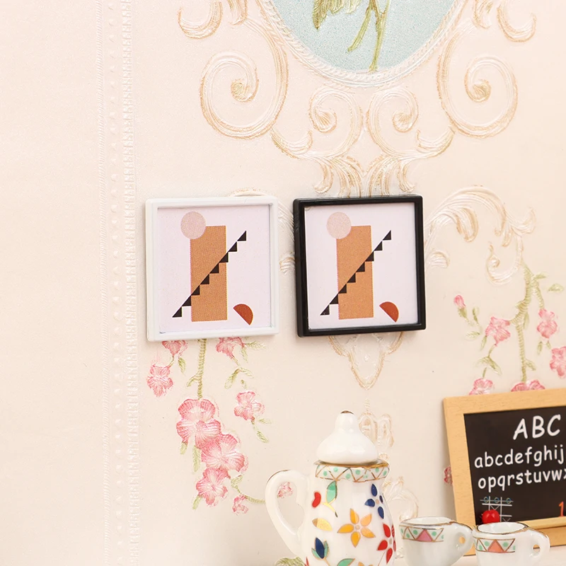 Винтажная картина в масштабе 1:12 Настенная для кукольного домика миниатюрные