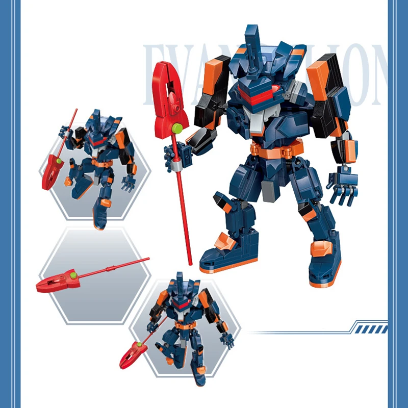 Keeppley строительные блоки из ЭВА собранная модель робота коллекция Kawaii украшения