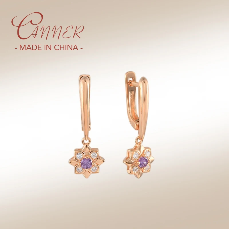 

Женские серьги из серебра 925 пробы с цирконом