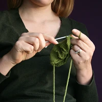 stainless knitting needles set circular knitting needles straight needles crochet hooks with sewing accessory kit ruler scissors