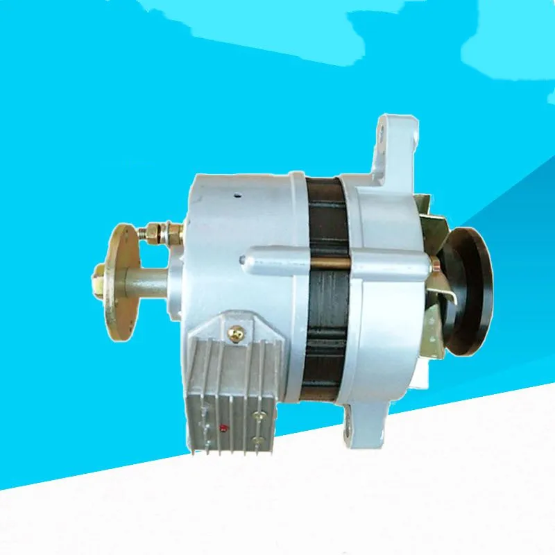 

Pure copper double-head agricultural four-wheel tractor with 12V14V DC generator