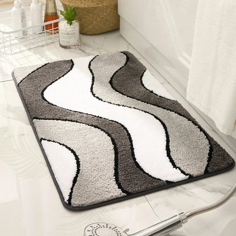

Super Soft Anti Slip Bath Mat Doormat Entrance Door Decor Carpet Shower Absorbent Floor Mats Home Bathroom Furniture Accessories