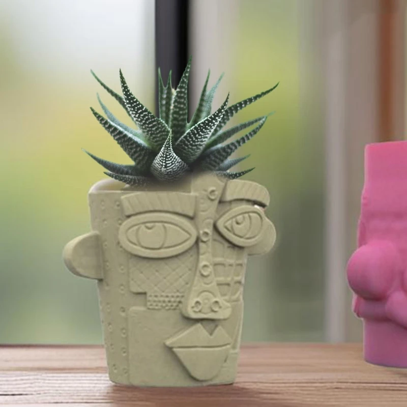 Универсальная силиконовая форма для цветочных горшков с хвостом русалки легко