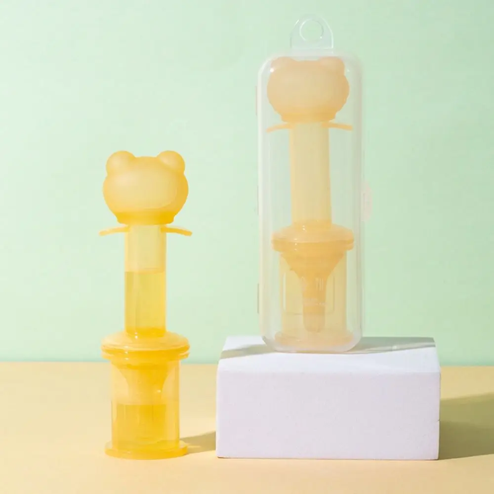 

Silicone Toddler Cutlery Utensils Feeding Nipple Pacifier Baby Medicine Feeder Newborn Feeding Bottle Silicone Utensils