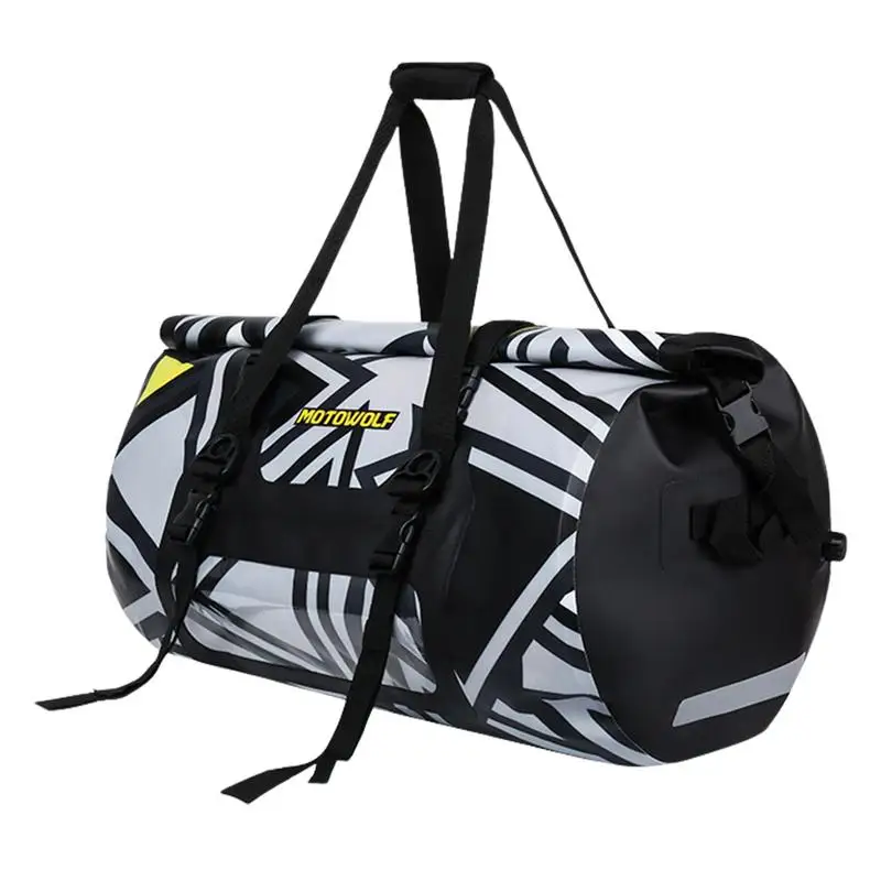 

Motorcycle Travel Luggage Bike Bags For Rear Carrier Multifunctional Waterproof Rear Rack Trunk Seat Bag Portable Trunk Bag