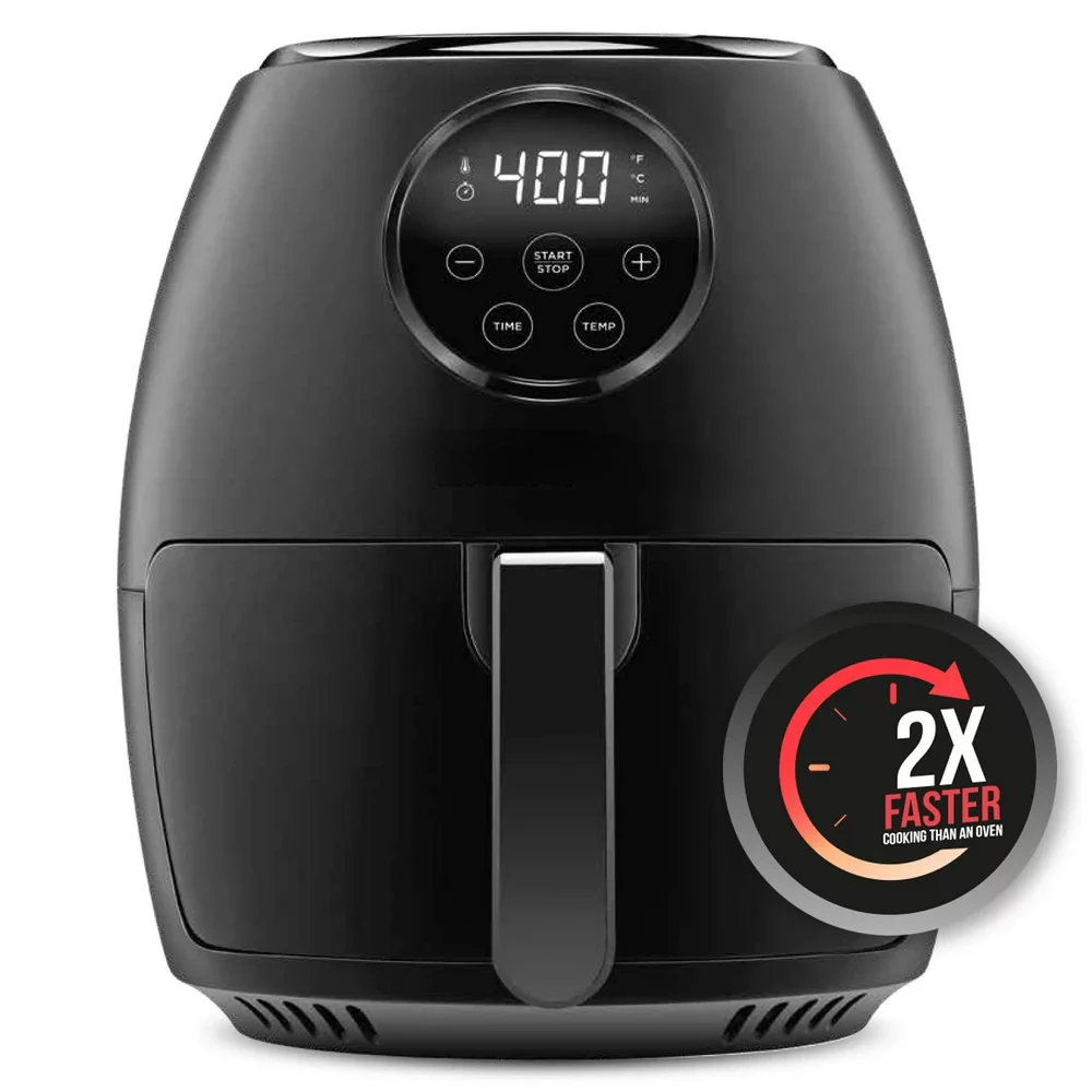 

Digital Air Fryer Oven, 1200W, 3.6 Quart, Black