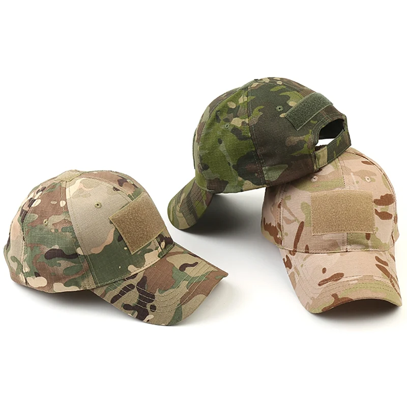 Camouflage Summer Baseball Caps Tactical Soldier Combat Paintball Adjustable Snapback Sun Hats | Hunting