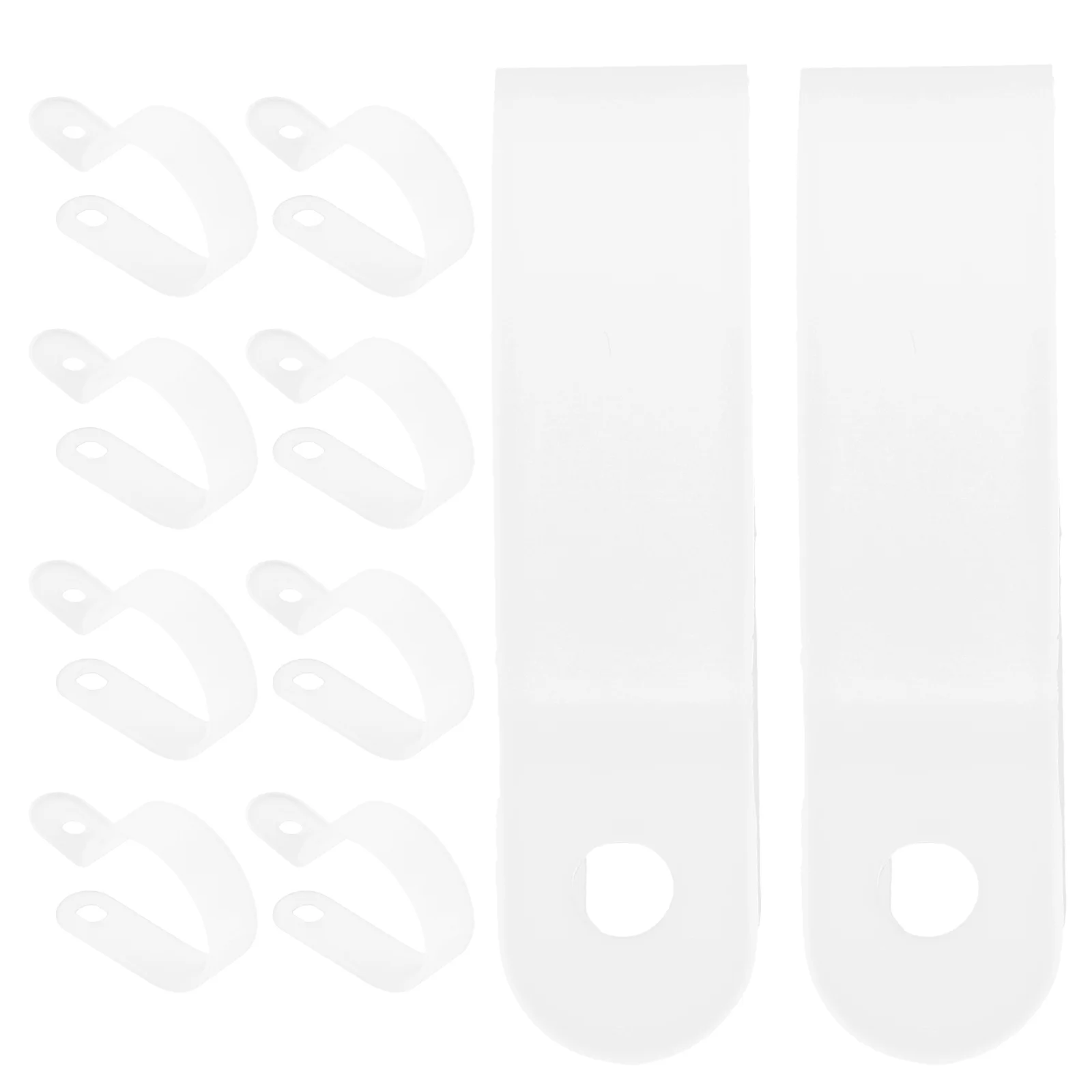 

20pcs Rope Light Clip Rope Light Mounting Clip For Wire Management Coax Cable