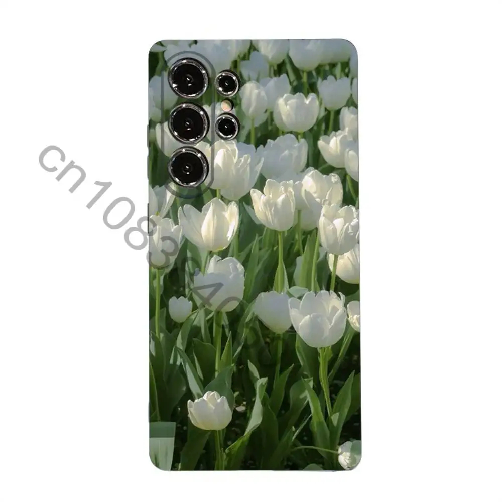 Фото Чехол для телефона Tulip для Samsung Galaxy A20,21s,22,31,32,52,71,80,A91,5G, красочный чехол для смартфона, красивый чехол для смартфона №4