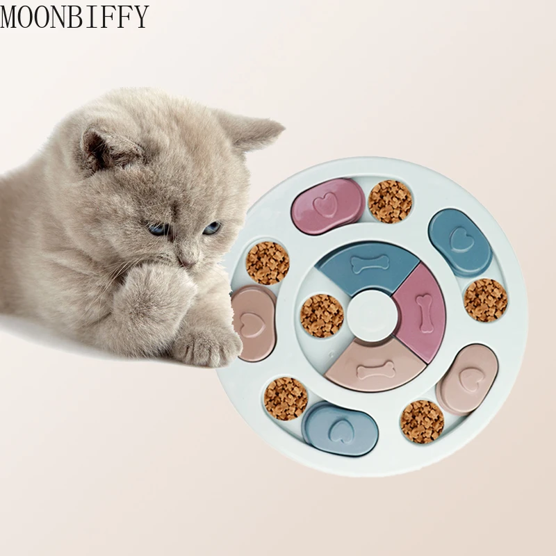 

Pet Puzzle Toys Interactive Slow Feeder Food Dispenser Non-Slip Bowl For Dog Pressure-relieving Dog Training Supplies 2022 New