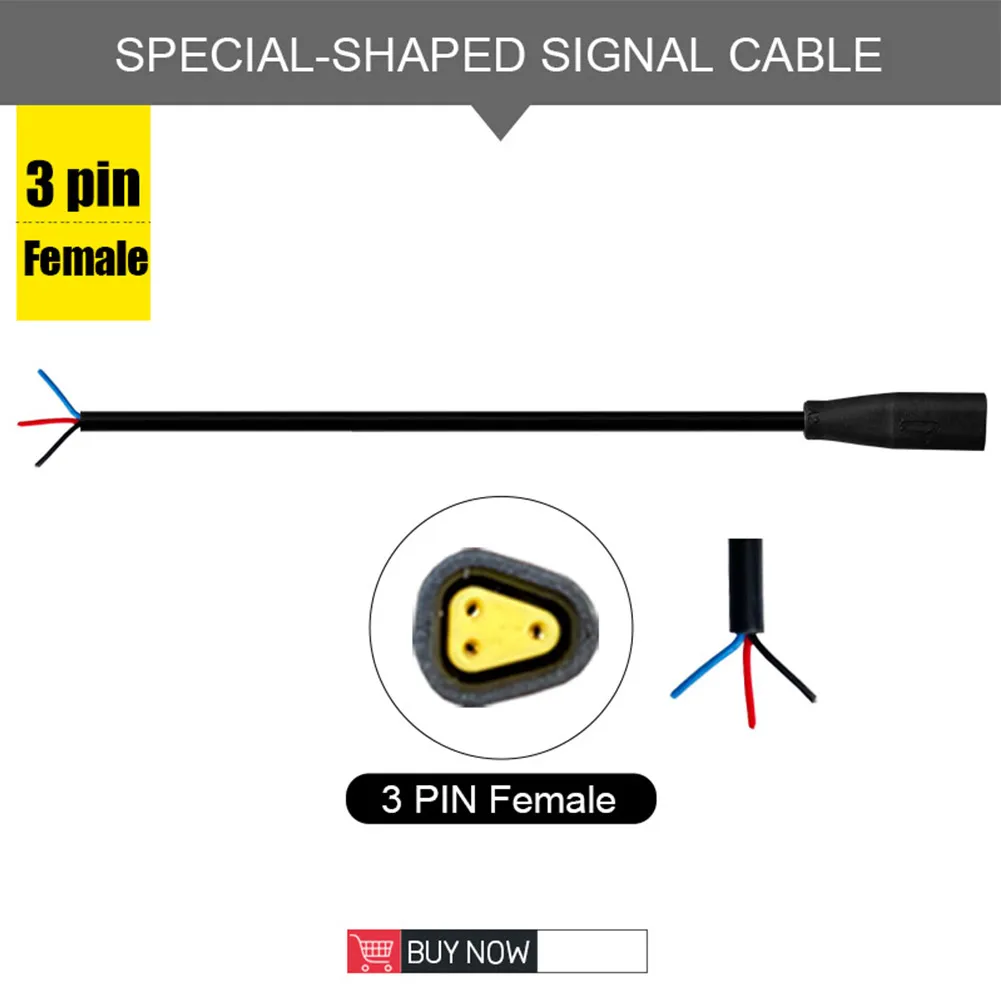 

Durable New Practical Quality Extension Cord Signal Line 2/3/4/5/6 Pin Electric Bike For Bafang Julet Connector