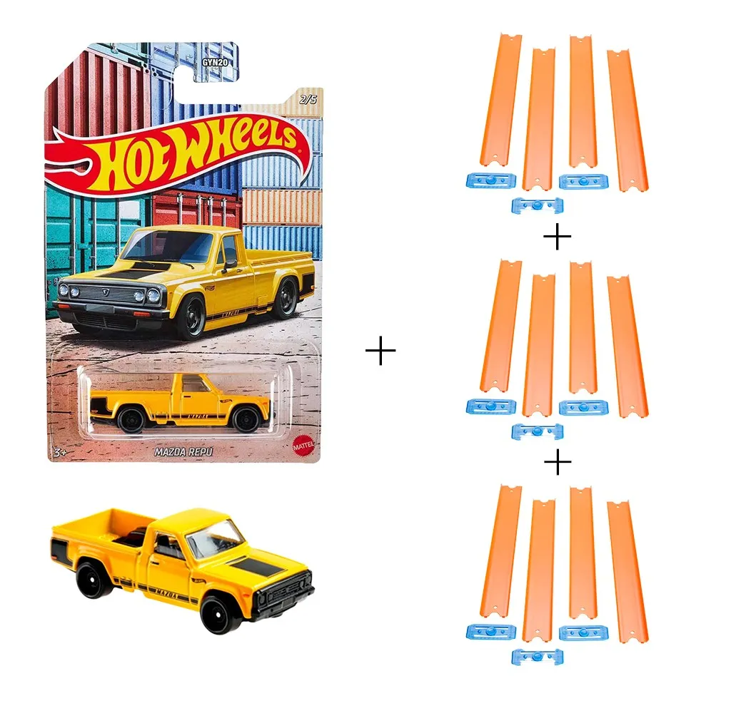 

Hot Wheels Track Builder 360 см оранжевый комплект для подиума и Mazda Repu Gyn20