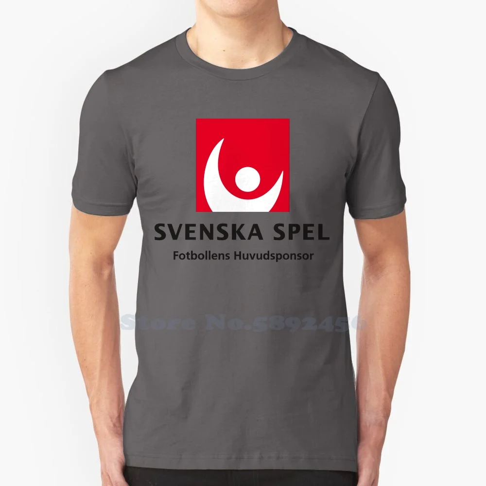 

Svenska Spel Brand Logo 2023 Streetwear T Shirt Top Quality Graphic Tees