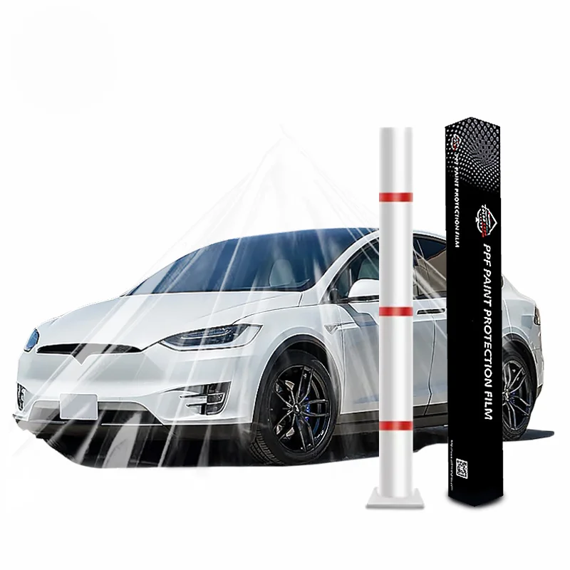 Прозрачная глянцевая пленка для защиты краски PPF TPU 1 52*15 м мил