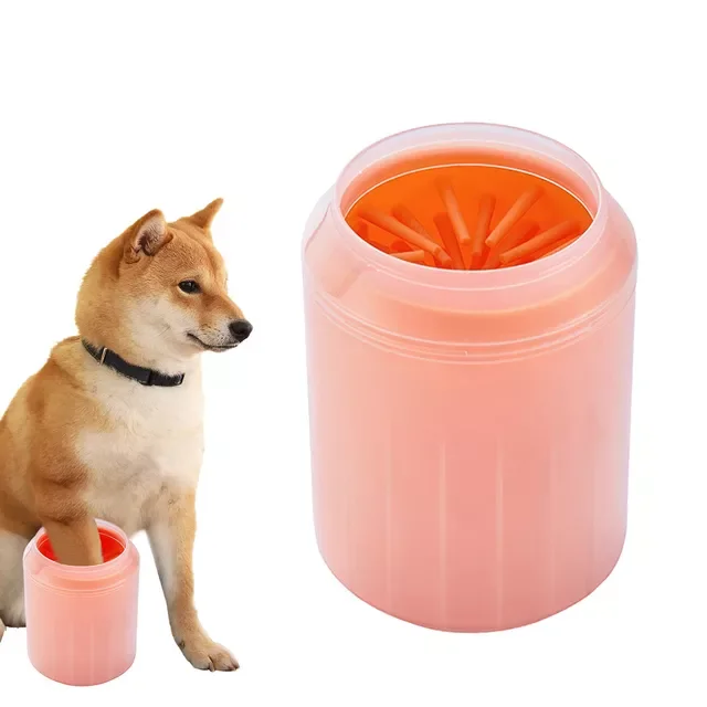 

2022Silicone Dog Paw Cleaning Cup Pet Paw Massage Comb Portable Puppy Foot Washer Dog Cat Dirty Paw Cleaner Pet Feet Wash Bucket