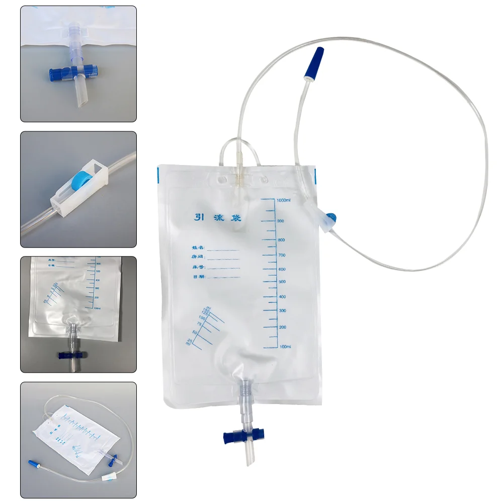 

3Pcs Incontinence Bags Urinary Drainage Bottle Portable Bottle Urinary Incontinence Supplies