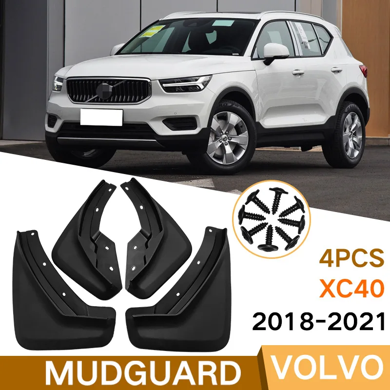 

Брызговики для Volvo XC40 2018-2023, брызговики, переднее и заднее крыло, автомобильные аксессуары Styline