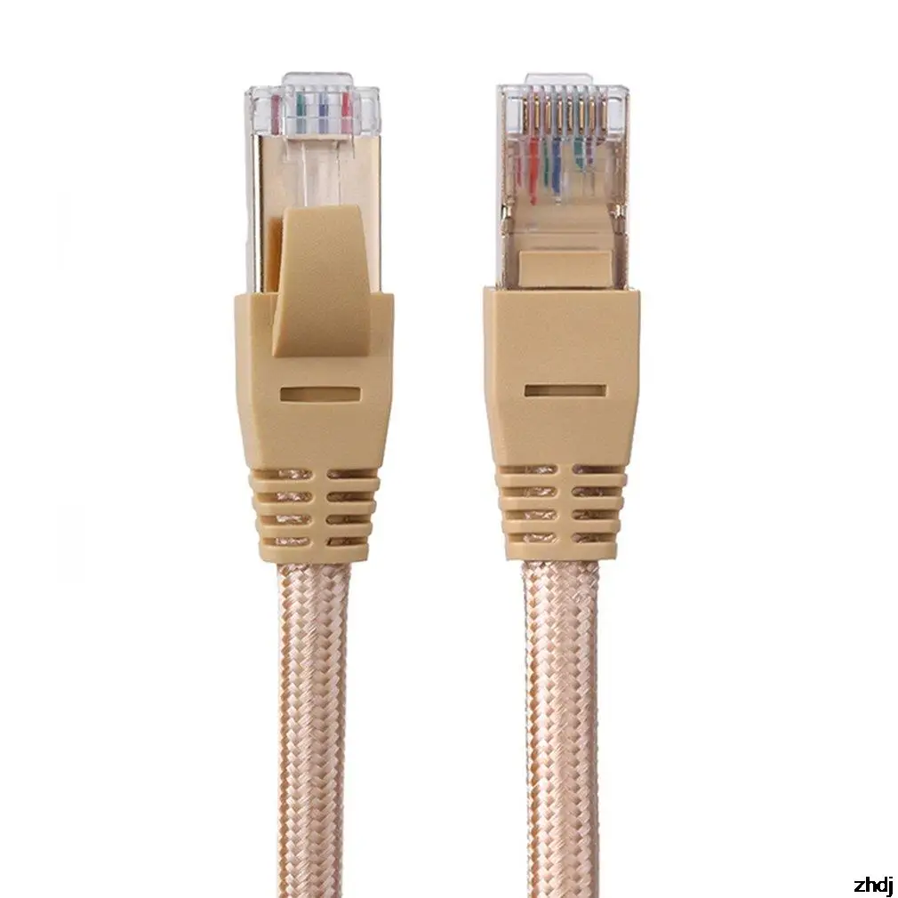 

1 м UTP Улучшенный Cat7 Ethernet соединительный кабель Ethernet сетевой кабель Соединительный шнур для ПК ноутбука U/FTP LAN черный