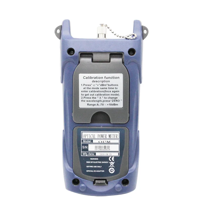 High Quality InGaAs 800nm-1700nm Fiber Tester Optical Power Meter Fiber Detector Telecom TM233 FTTH Tool