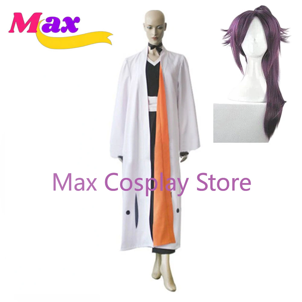Max Cos Anime New 2th Yoruichi Shihouin Cosplay Costume Set Halloween Costumes for Women Men Custom size