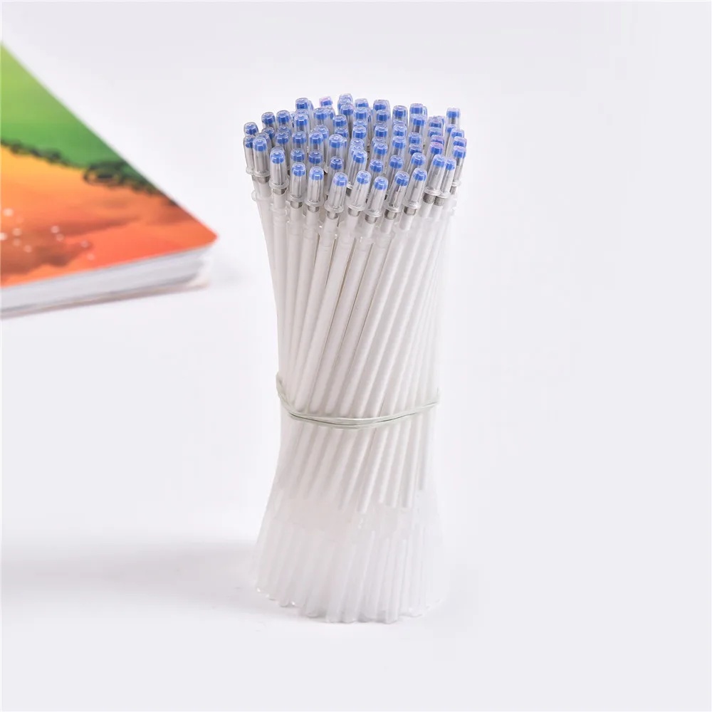 

10/20pcs 0.7mm White Ink Gel Pen Refills Pen Replacement DIY Scrapbooking Tool Signature Rods School Stationery Office Supplies