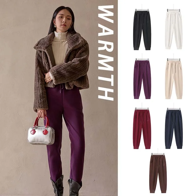 Мужские зимние теплые брюки из овечьей шерсти водонепроницаемые спортивные