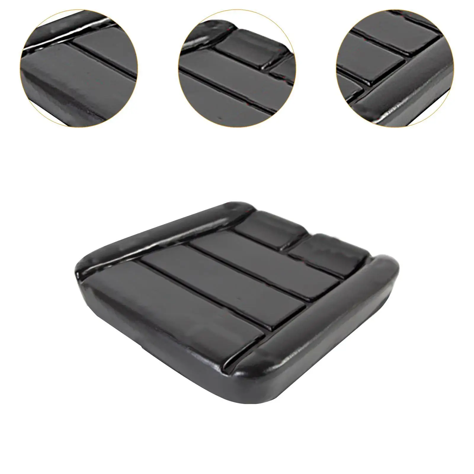 Universal Forklift Seat Cushion Skid Loader Engineering Vehicle Mower Tractors Easily Install Comfortable Tractor