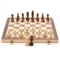 wooden organizer chess set games luxury adults family luxury set accessories juegos de mesa educational board games for children