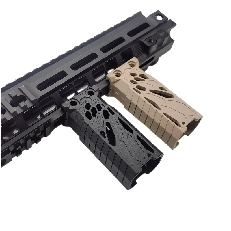 

Toy Python Fore Grip Tactical Paintball Airsoft Vertical Front Grip For Airsoft BB M4 AR15 HK416 Hand Grip Picatinny Outdoor