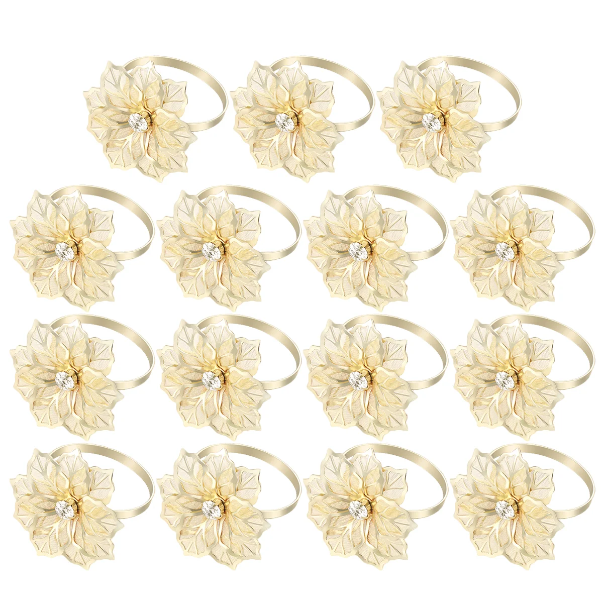 

Napkin Ring Wedding Holder Party Table Serviette Rings Towel Metal Supplies Buckles Circlescenterpiece Circle Napkins Setting