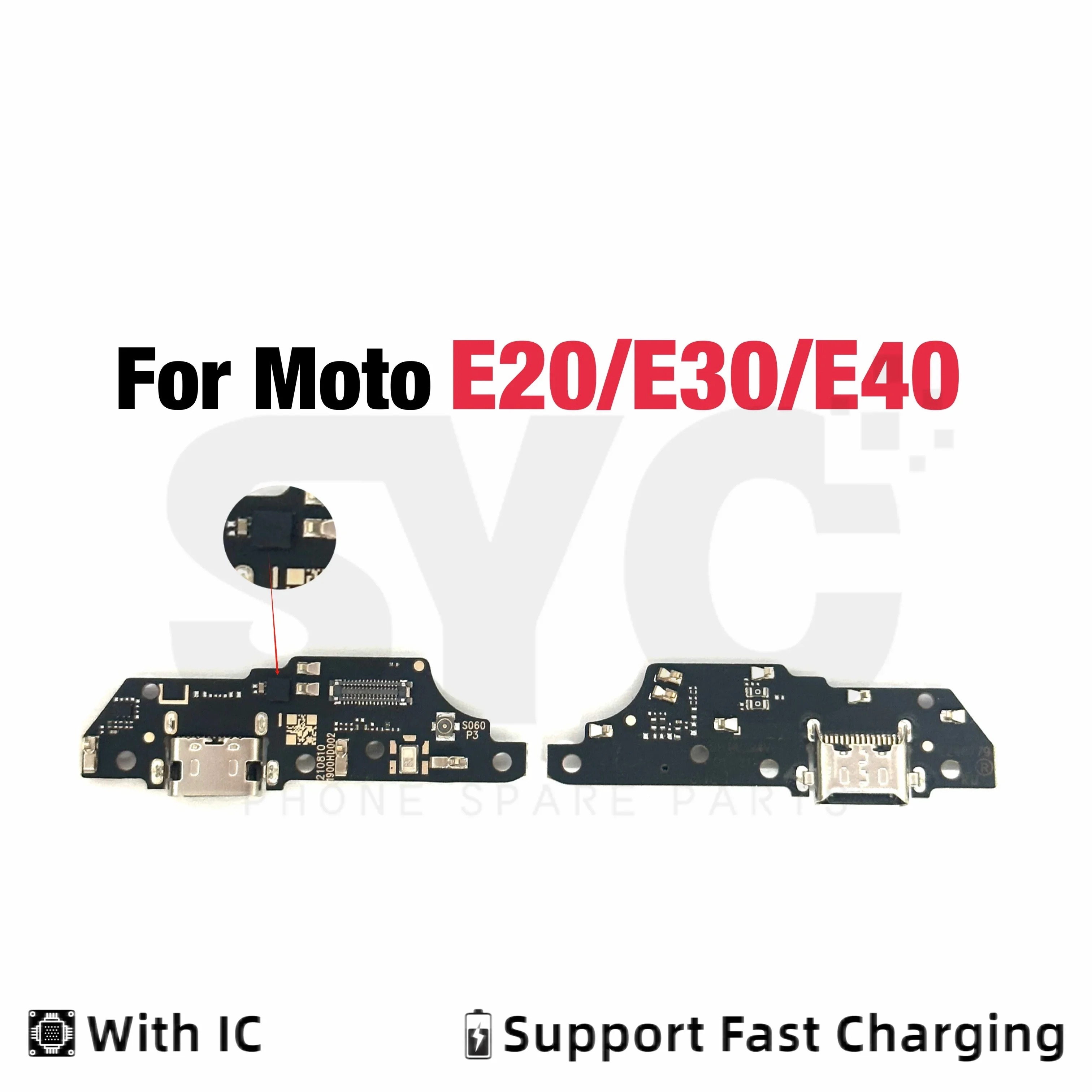 SYC для Motorola Moto E20 E30 E40 USB-порт зарядки док-станция разъем зарядного устройства