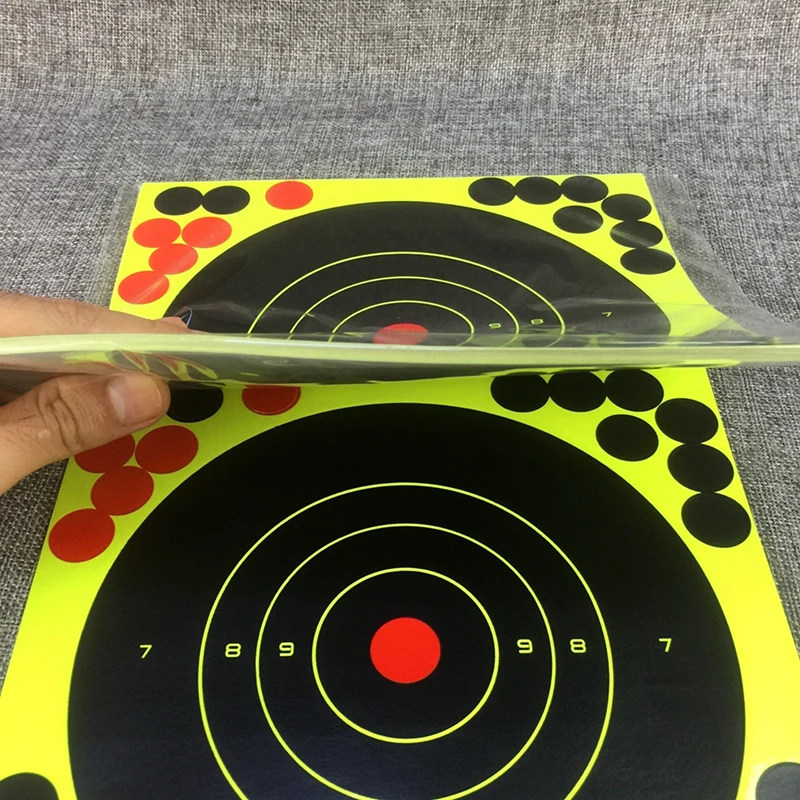 10 8 - дюймовых круглых целевых наклеек для стрельбы самозаклеивания стрелялки