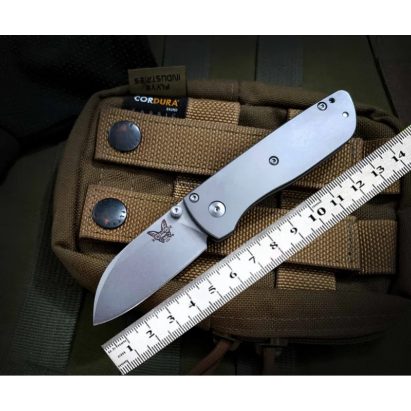 

Butterfly535 Limited Outdoor Folding Knife Survival a Folding Knife Self-Defense Fruit Knife Titanium Alloy Sharp Knife Military