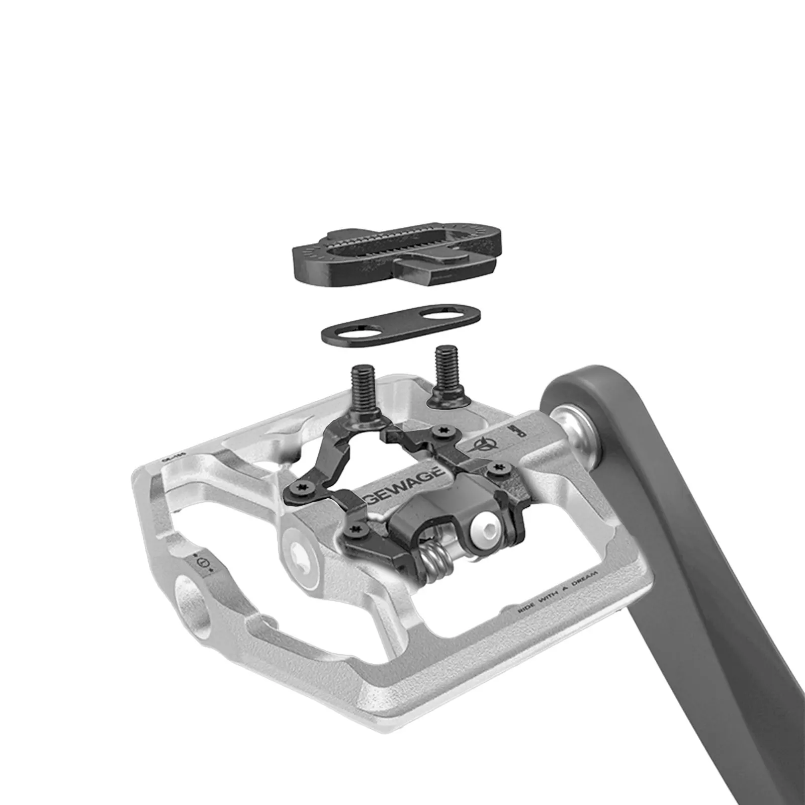 

Mountain Bike Pedals Bike Pedal Set Flat Pedals Aluminum Sealed Bearing Lightweight Platform For Road Mountain Bike