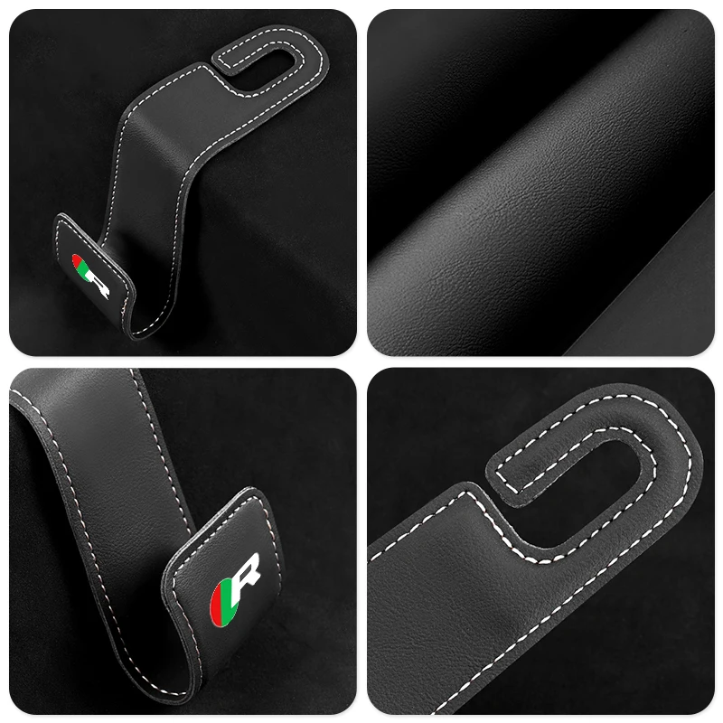 Кожаный органайзер на спинку автомобильного сиденья со скрытым крючком для Jaguar XF