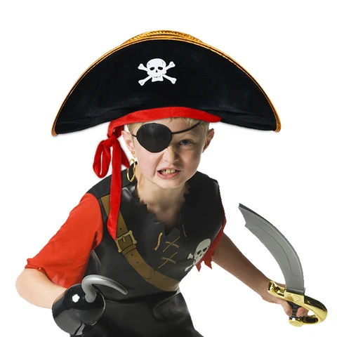 Карнавальный костюм Пирата для мальчика: лонгслив, брюки, шапка