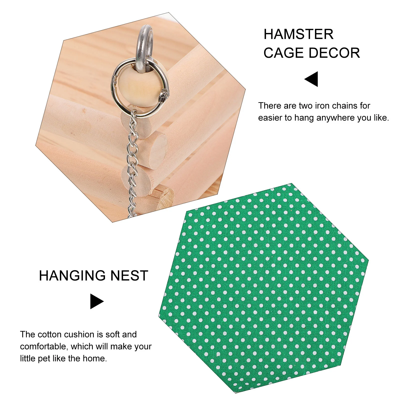 Гамак для хомяка игрушка игрушки кролика деревянная хижина гнездо маленьких