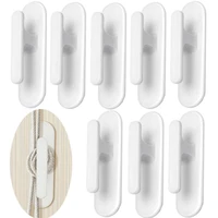 8pcsset blind cord winder safety adhesive blind cord holder hooks window curtain blind string holder for home office window