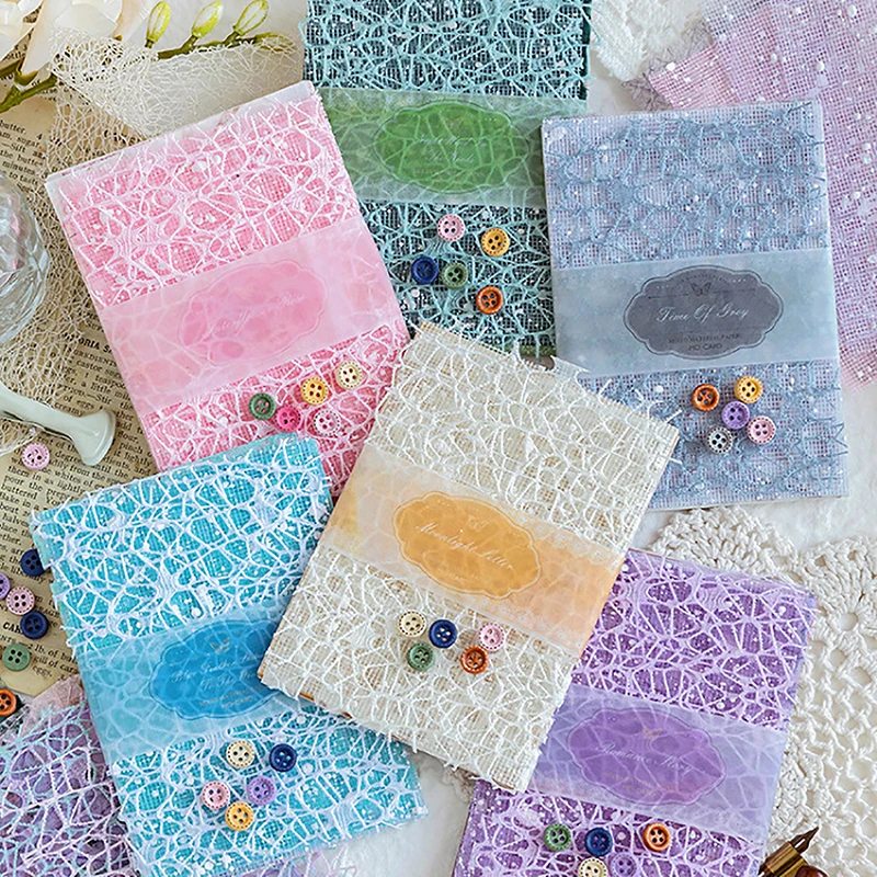 1 компл. романтический ретро-узор полый коллаж материал бумага креативный сделай