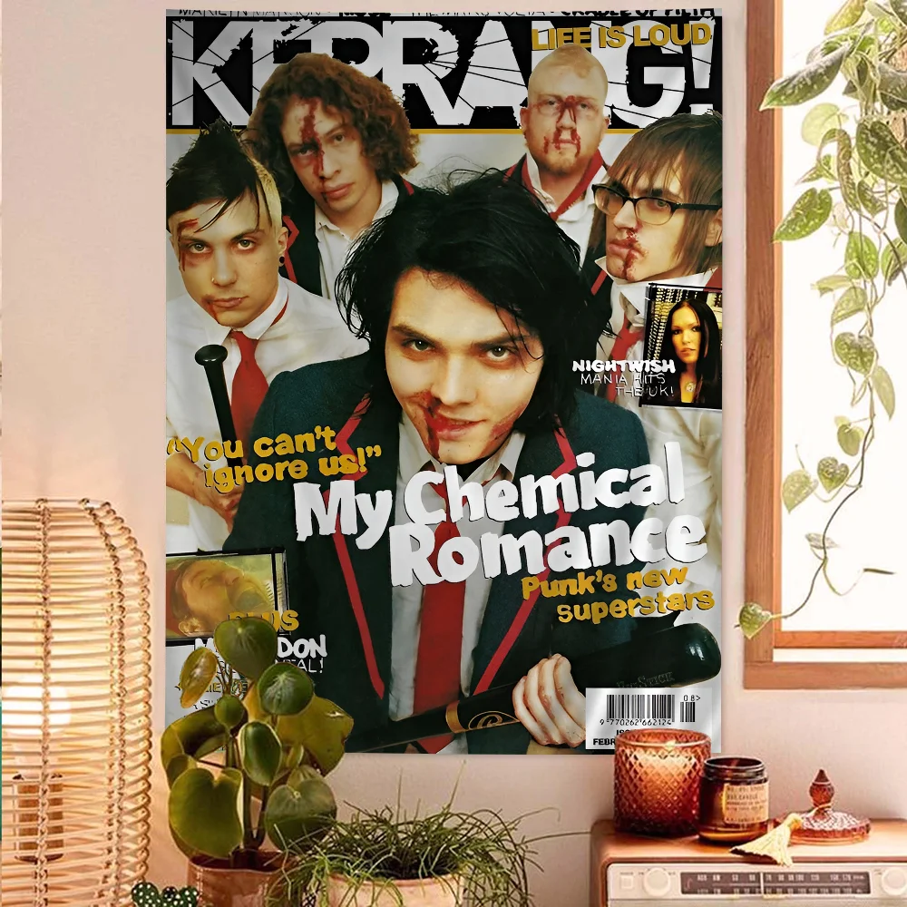 Гобелен My C-химический Аниме С Романтической Лентой Настенное Декоративное