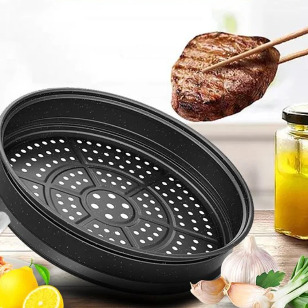 

Steamer Pot Rack Insert Steam Basket Steaming Metal Cookware Nonstick Tray Food Cooking Rice Steel Stainless Cooker Trivet Stand