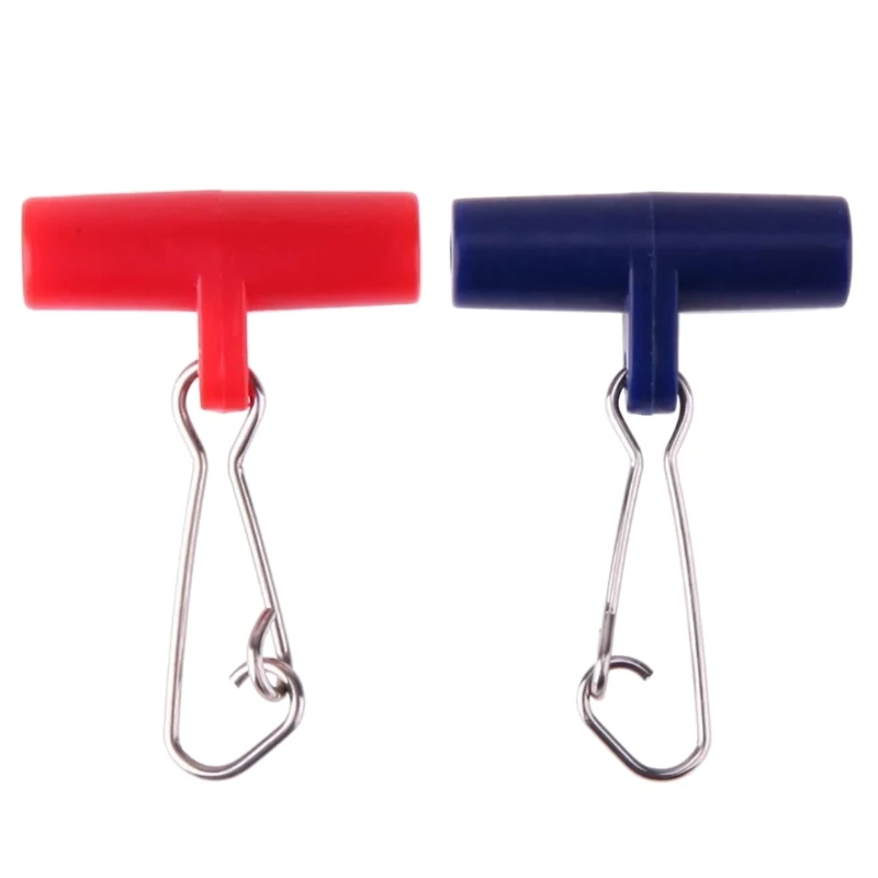 

Fishing Line Sinker Slide with Duo-Lock Snap Blue/Red Sinker Slider Snap Kit