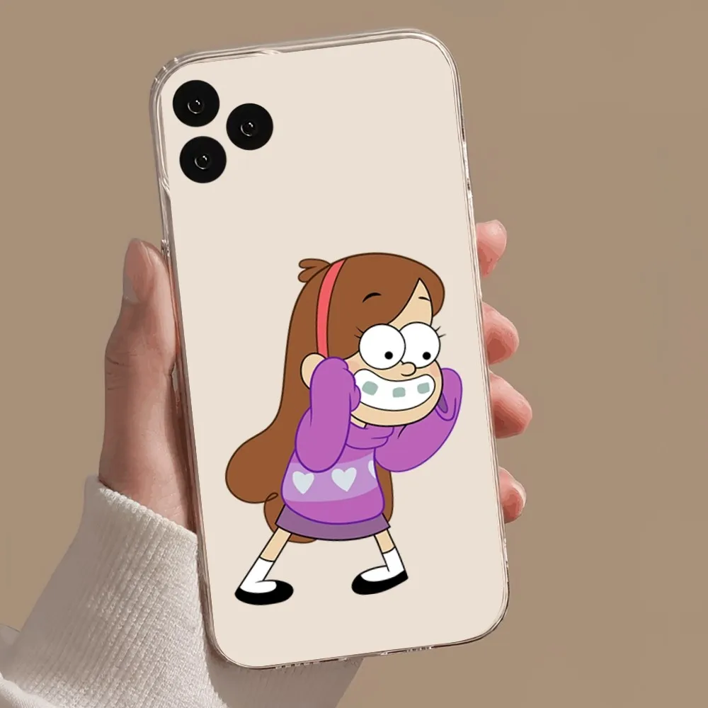 Чехол для телефона с рисунком G-Gravity и F-Falls iPhone 11 12 13 14 15 Pro XS Mini Max X 8 Plus XR прозрачный